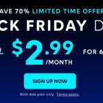 Max Black Friday: $2.99/Month for 6 Months (with Ads)